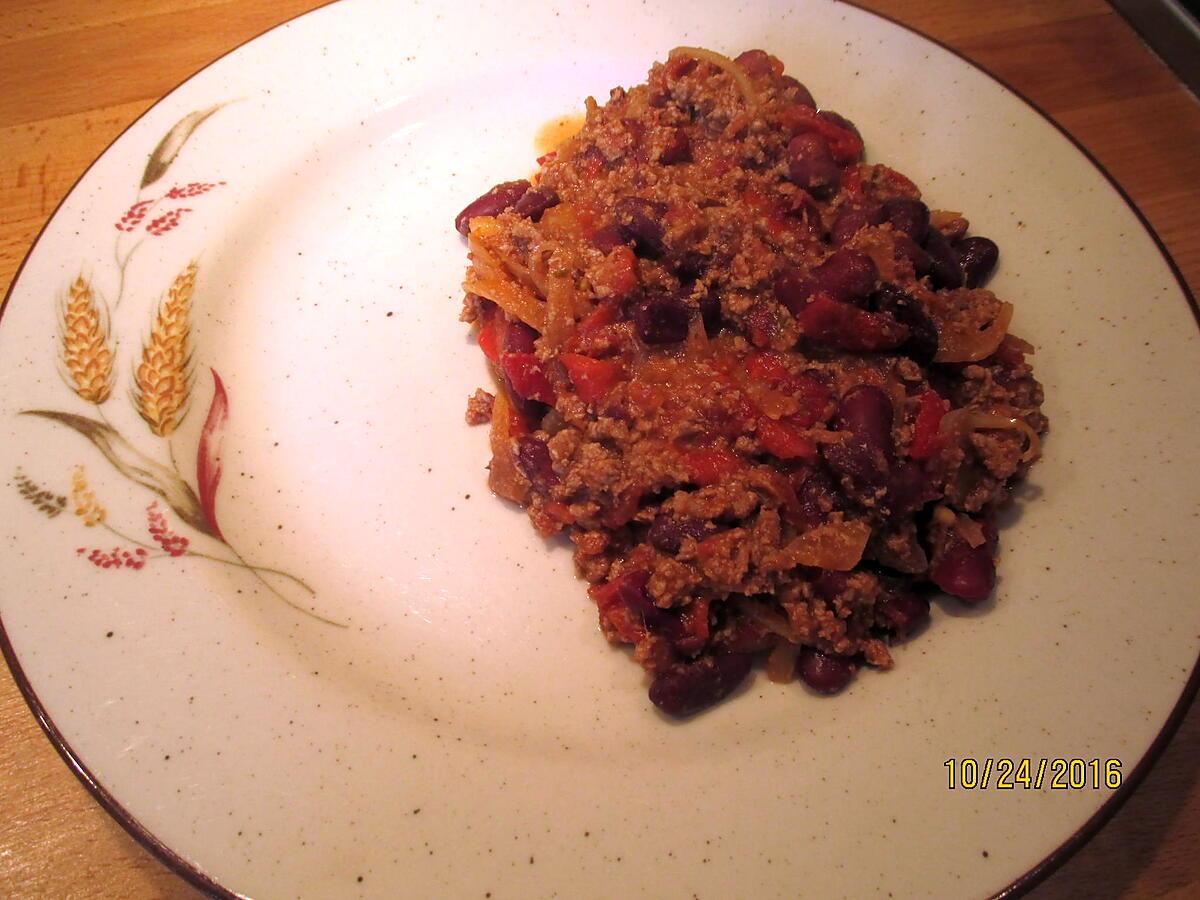 recette chili rapide