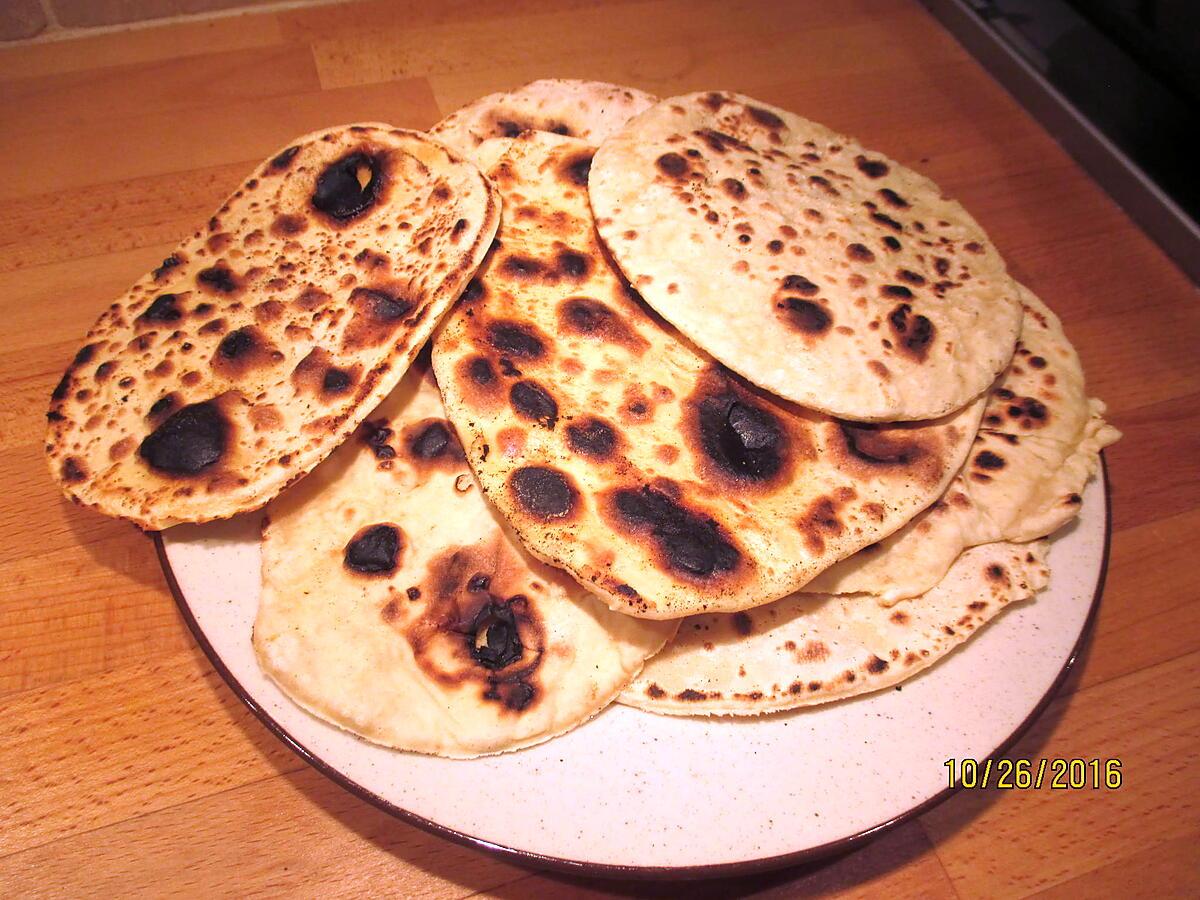 recette naans