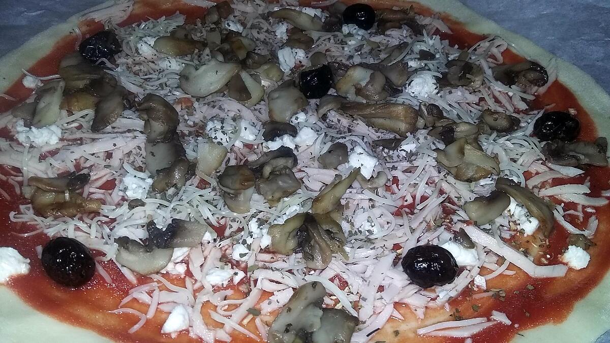 recette Pizza reine