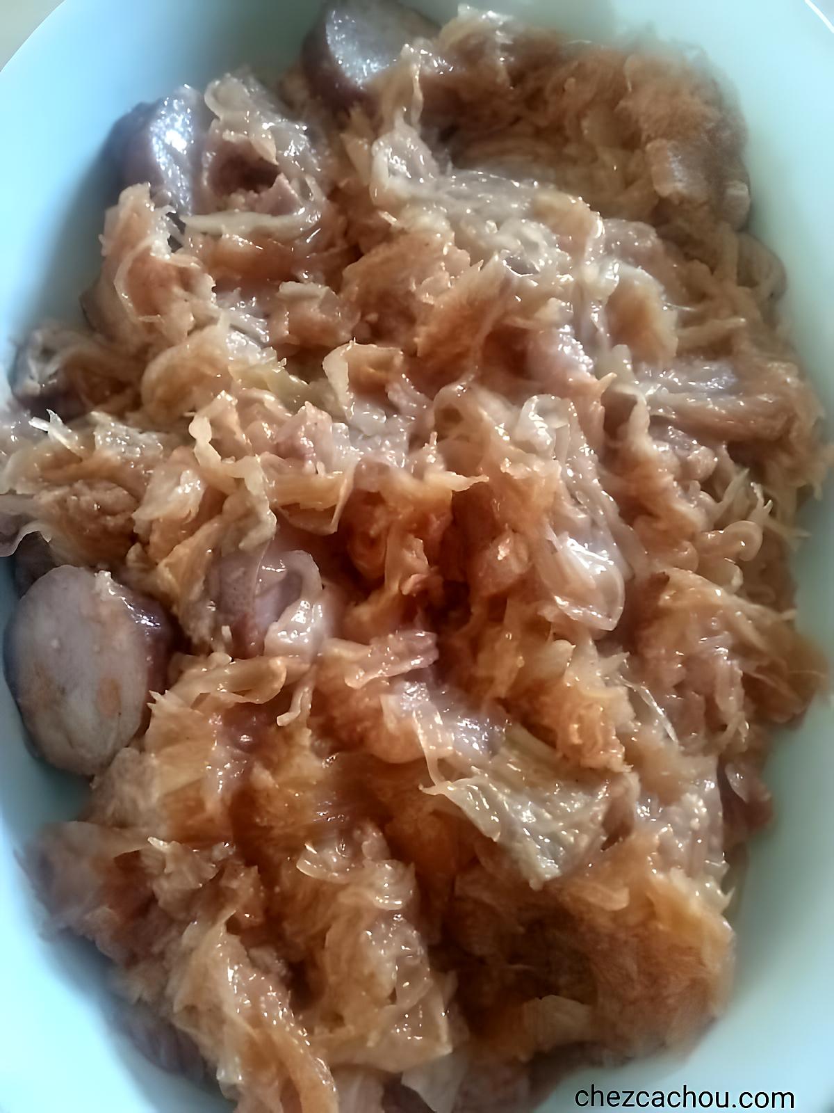 recette Bigos (choucroute à la polonaise)