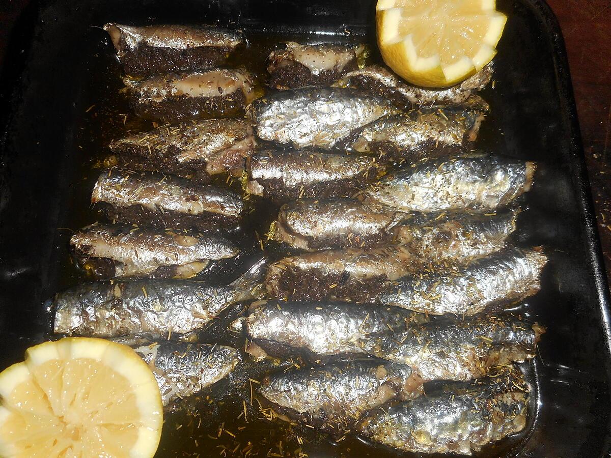 recette Sardines à la tapenade