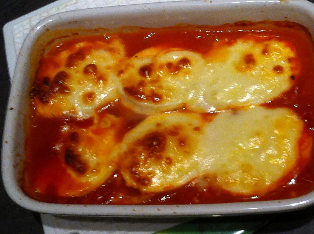 recette Gratin d'oeufs à l'italienne