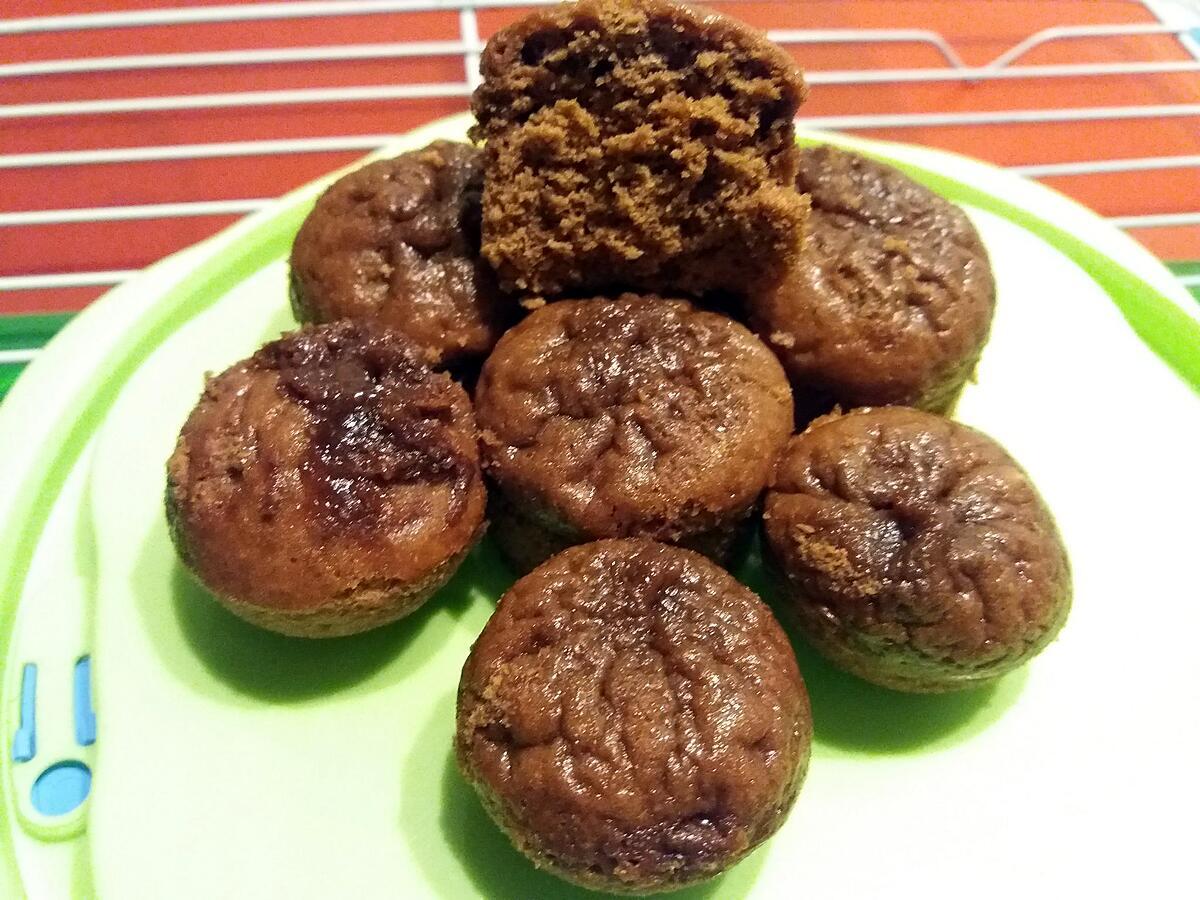 recette Muffins light pâte à tartiner