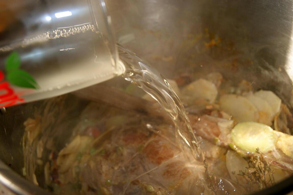 recette Rôti de porc en cocotte et sa sauce octueuse
