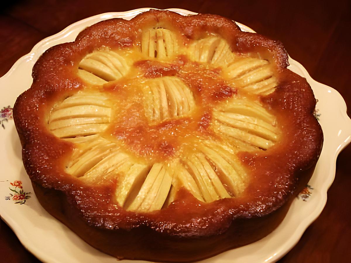 recette Gâteau pommes-amandes