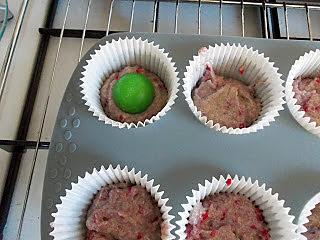 recette Cupcakes ensanglantés chocolat blanc framboise cœur purulent de pomme
