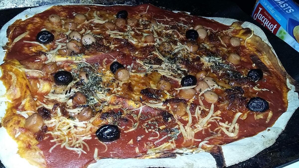 recette Pizza cannibale