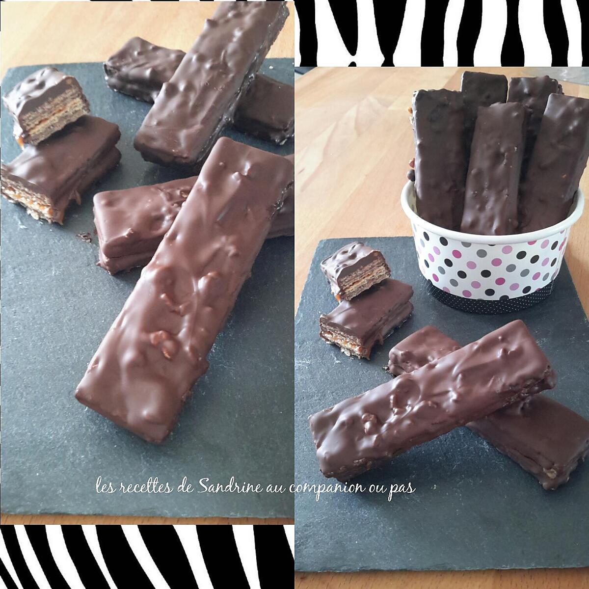 recette Barres chocolatées Lion