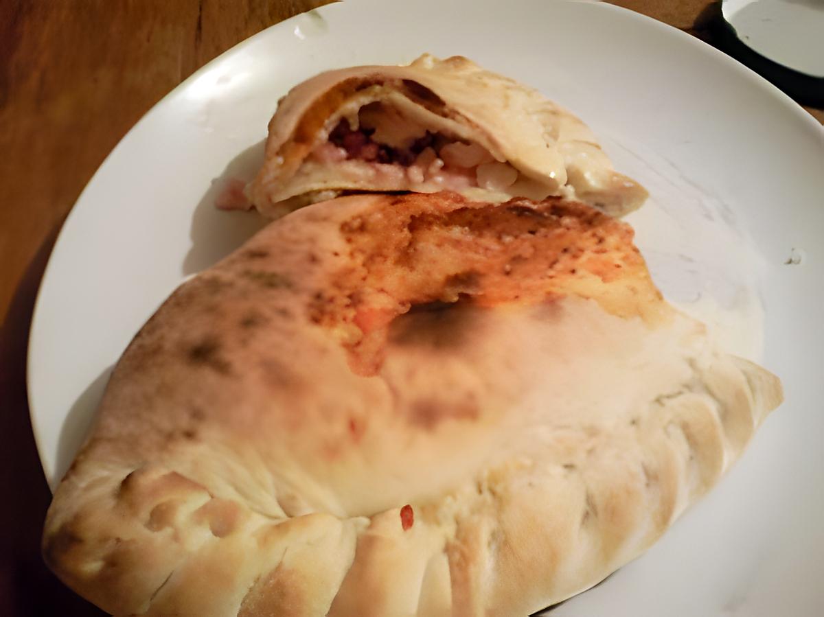 recette pizza calzone