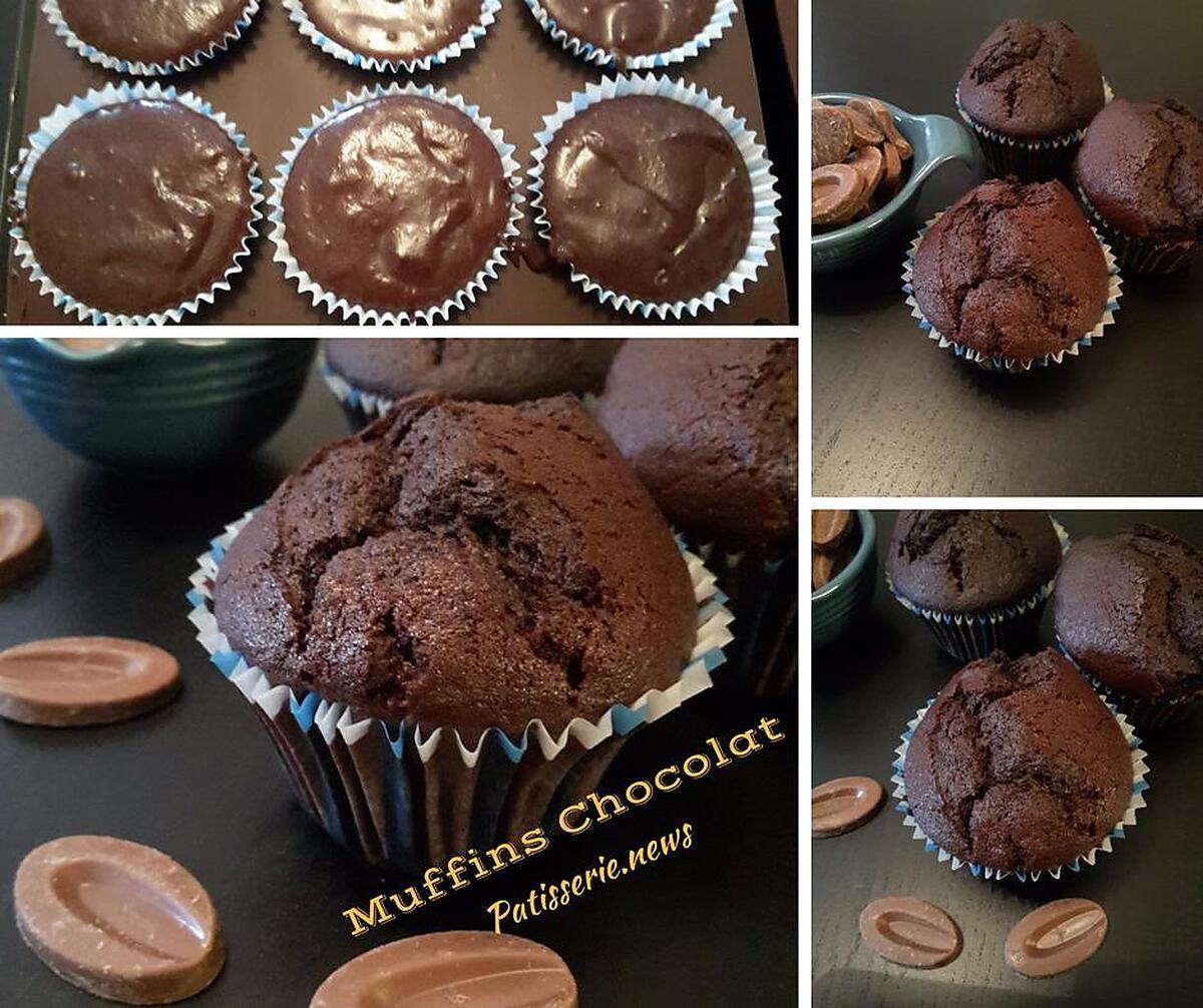 recette Muffins chocolat Valrhôna