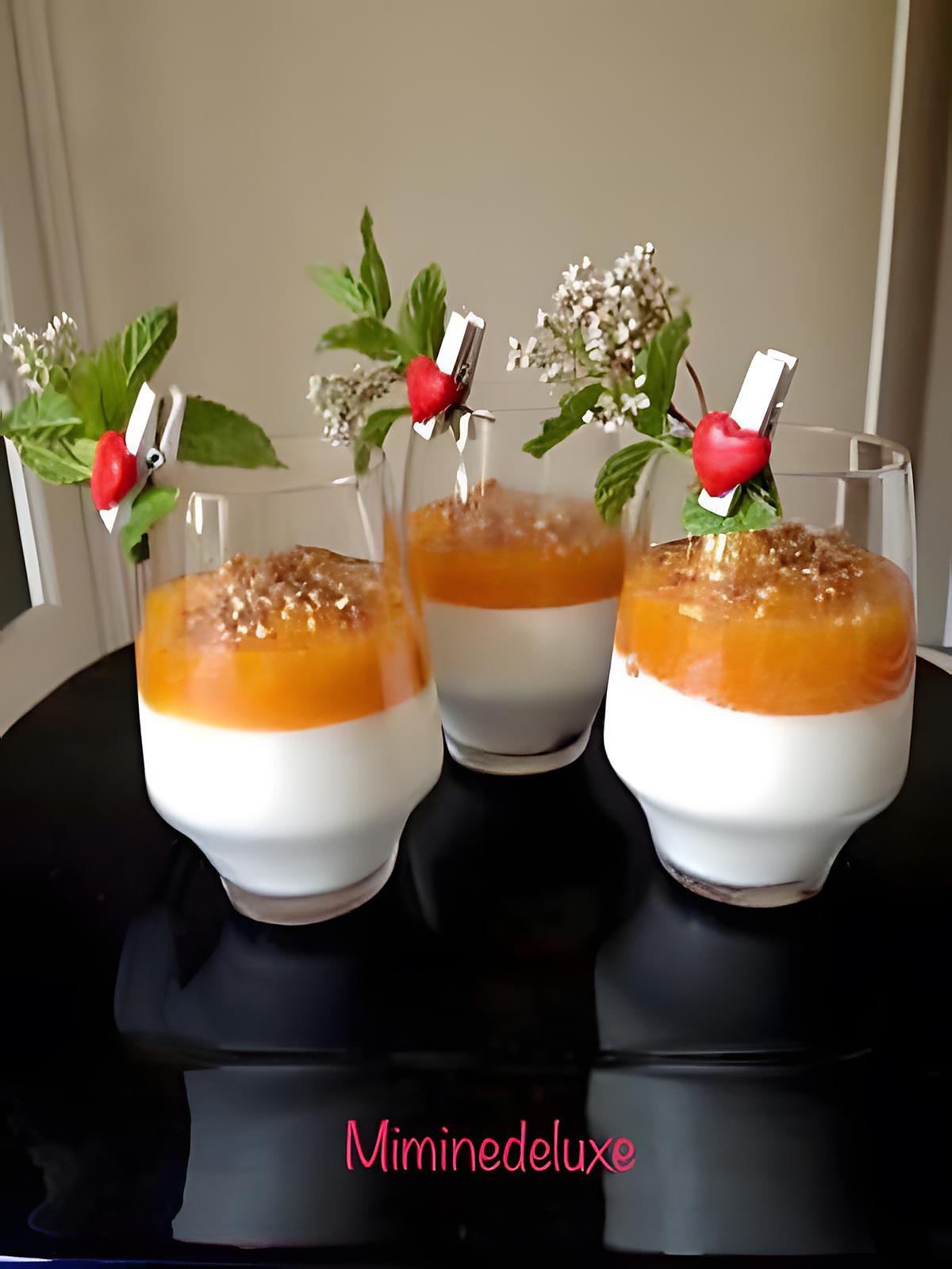 recette Verrines mousse fromage blanc aux fruits