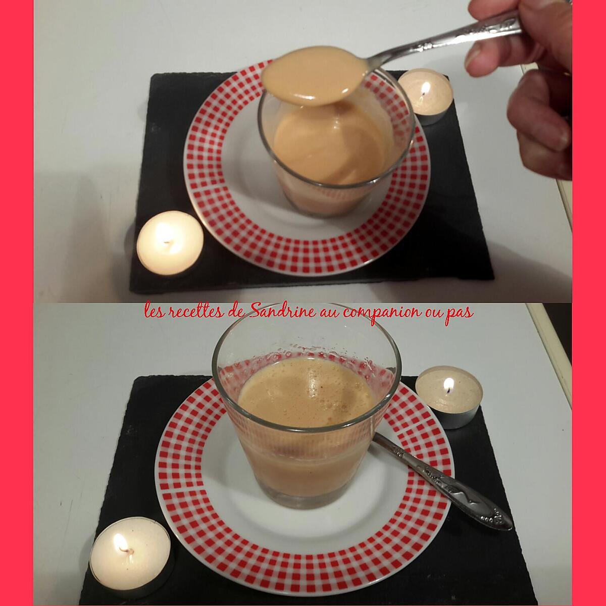 recette Crème caramel façon danette au companion ou autres robots