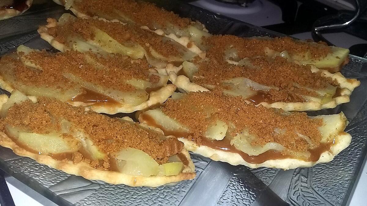 recette Tartelettes pommes spéculoos