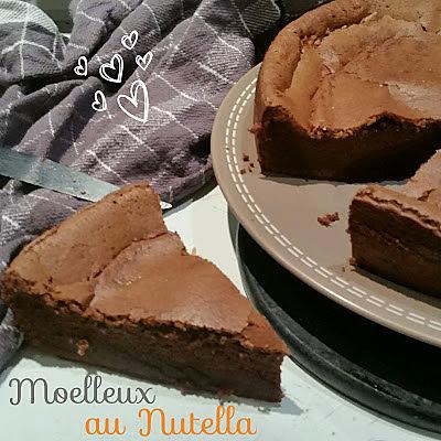 recette THERMOMIX : Moelleux au Nutella .. pure et simple tuerie !