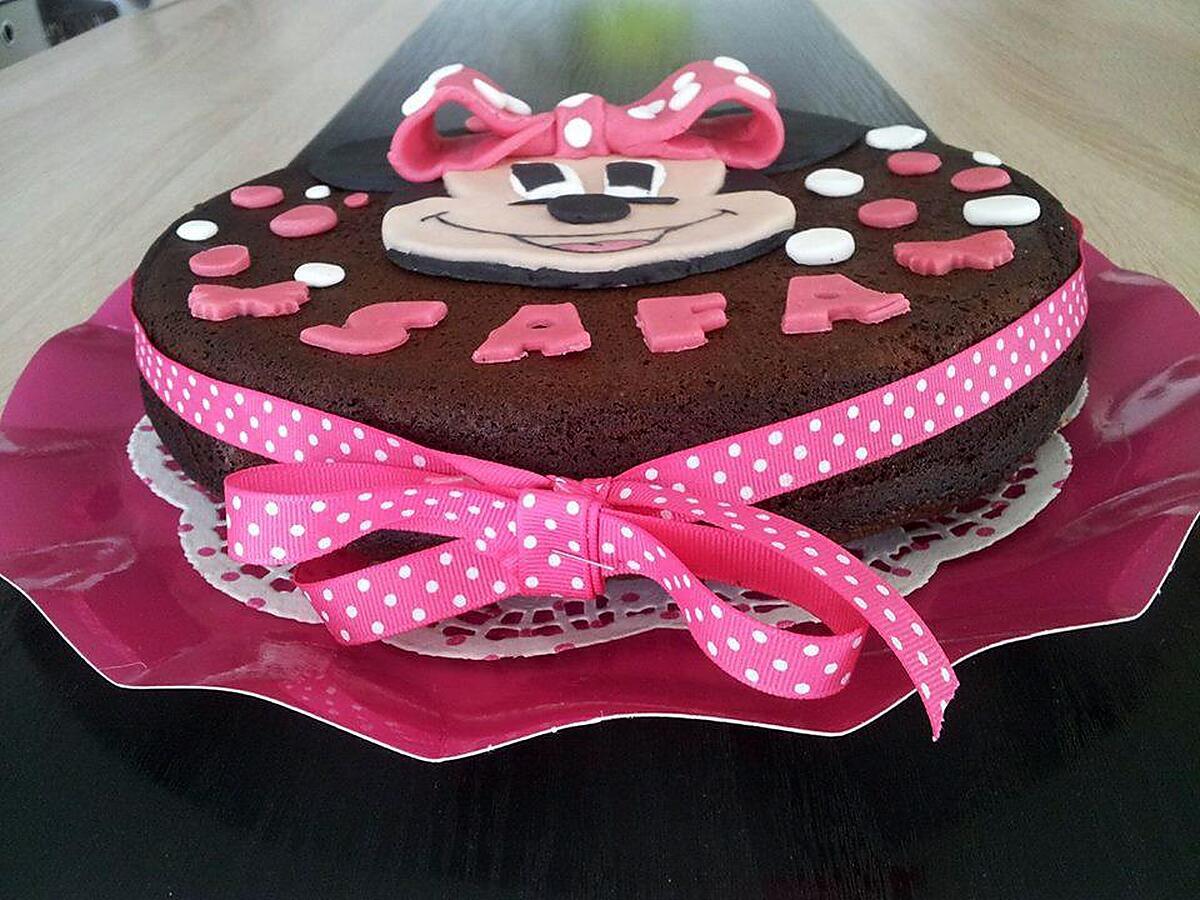 recette Gâteau d'anniversaire Minnie