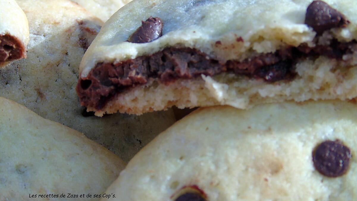 recette Cookies à la pâte à tartiner