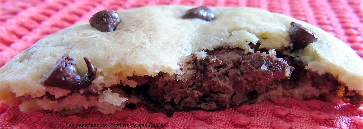 recette Cookies à la pâte à tartiner