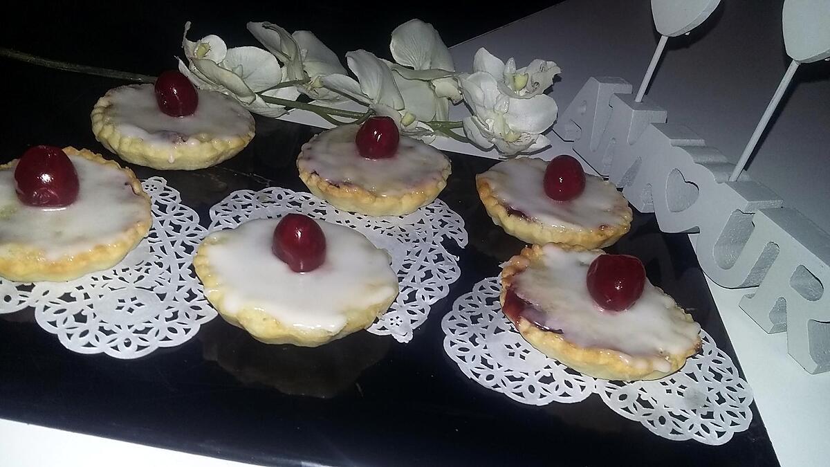 recette Tarte bakewell cerise amande