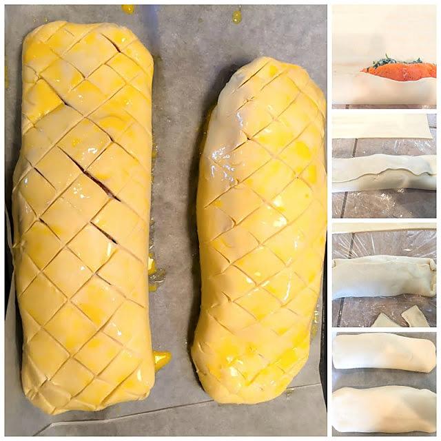 recette Saumon Wellington ou Saumon en Croûte