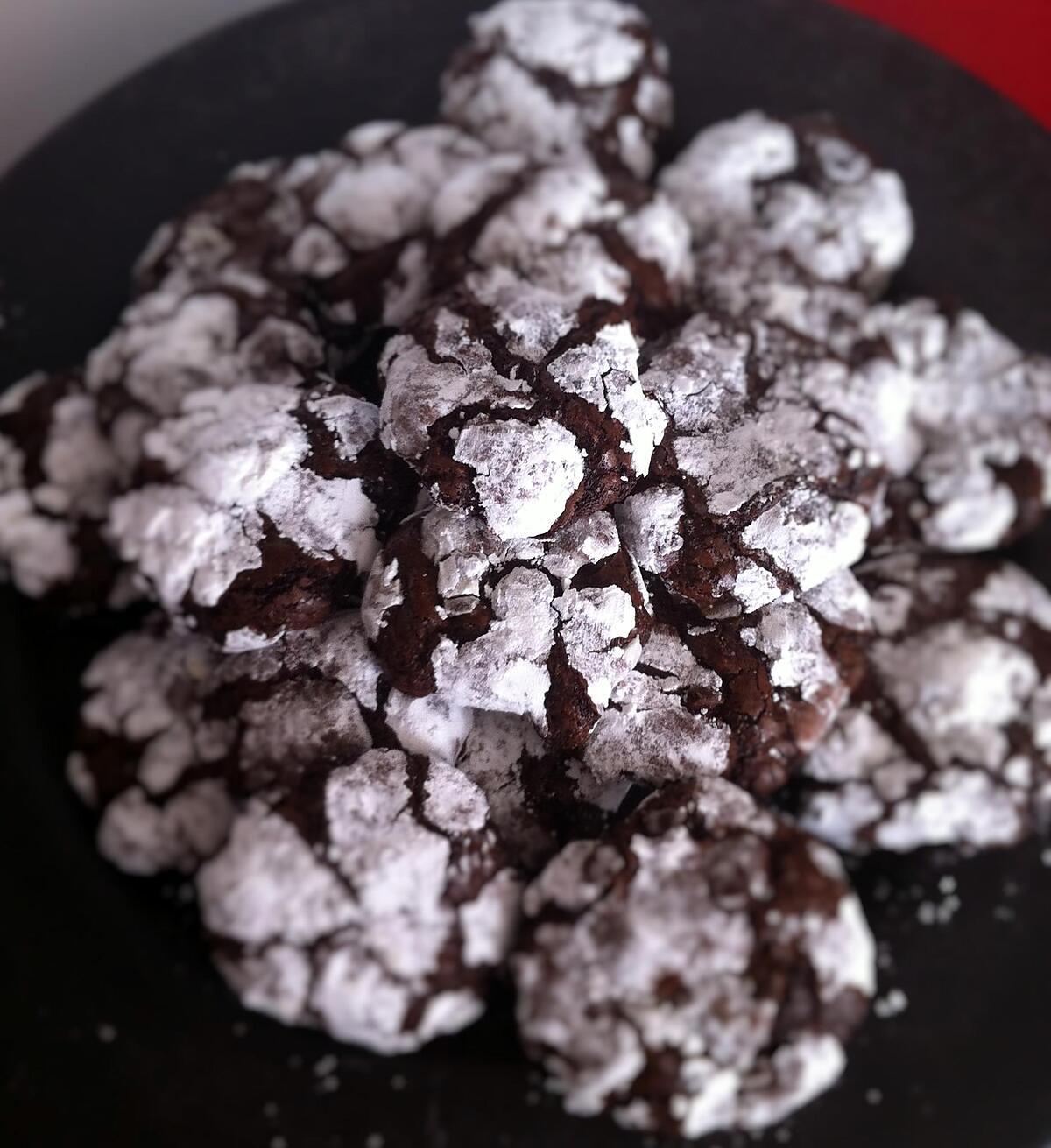 recette Crinkles chocolat