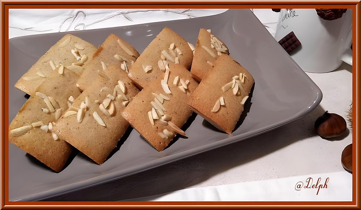 recette Financiers à la crème de marron