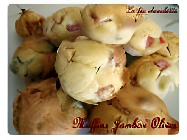 recette muffins jambon olives