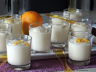 recette Mousse à l'orange