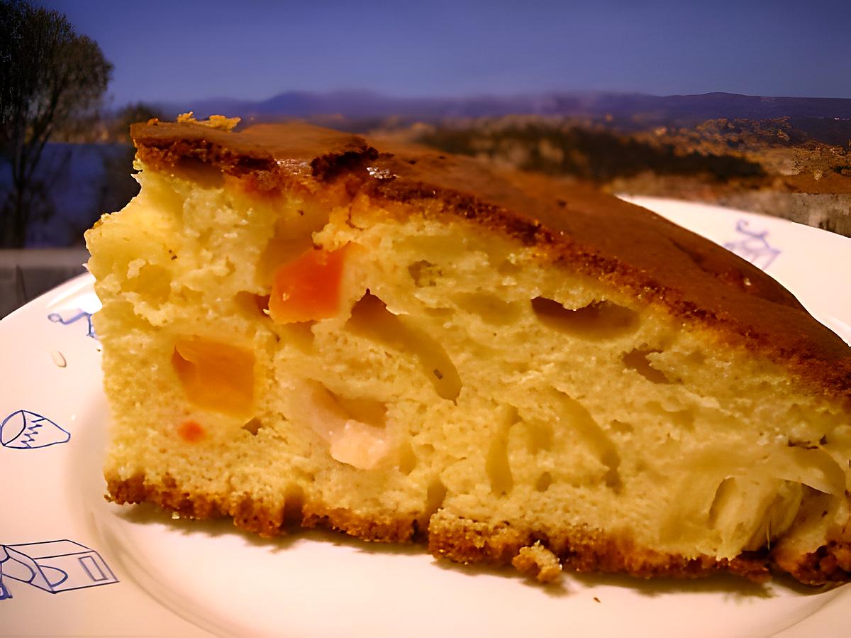 recette gateau au yaourt aux fruits exotique