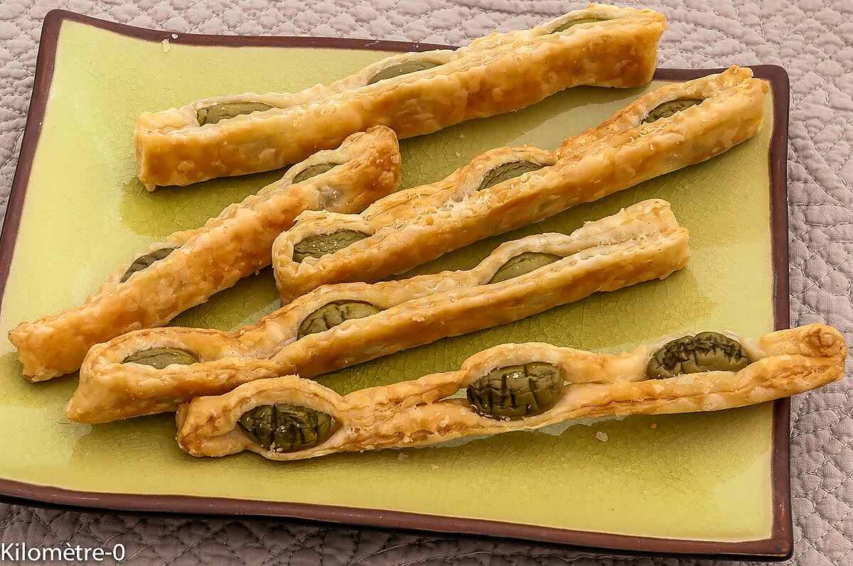 recette Feuilletés aux olives