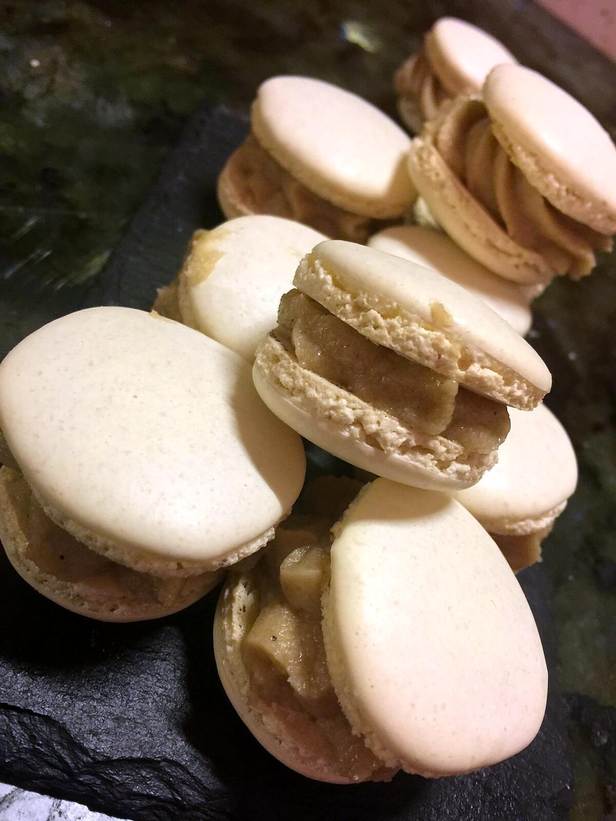 recette Macarons aux marrons