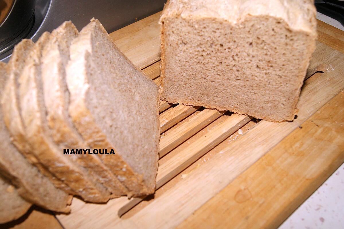 recette Pain de campagne à la chicorée