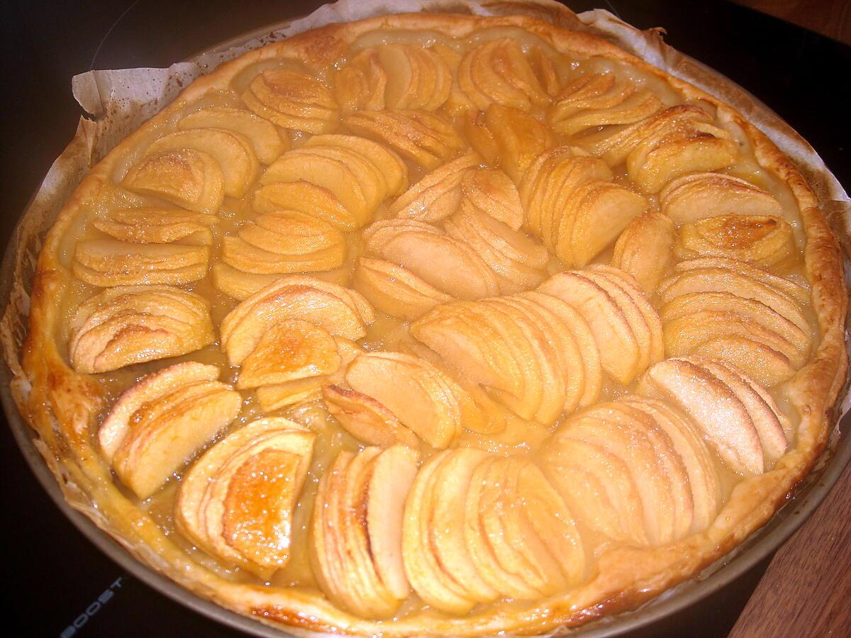 recette TARTE AUX POMMES à ma façon