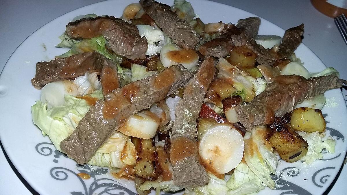 recette Salade de boeuf