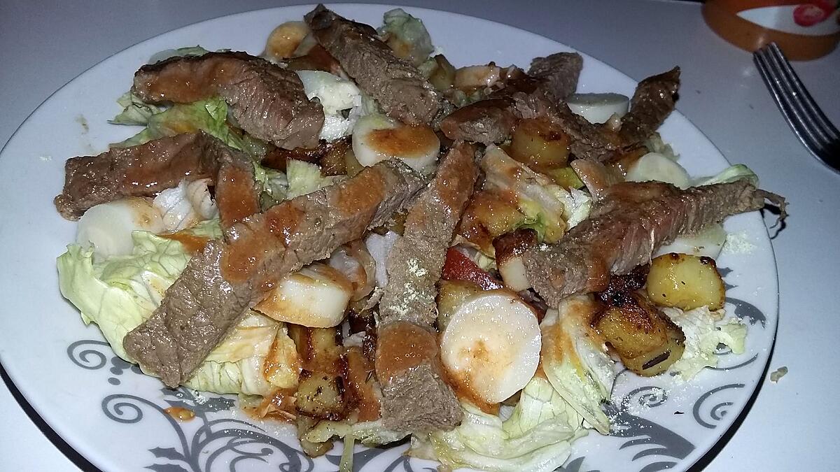 recette Salade de boeuf