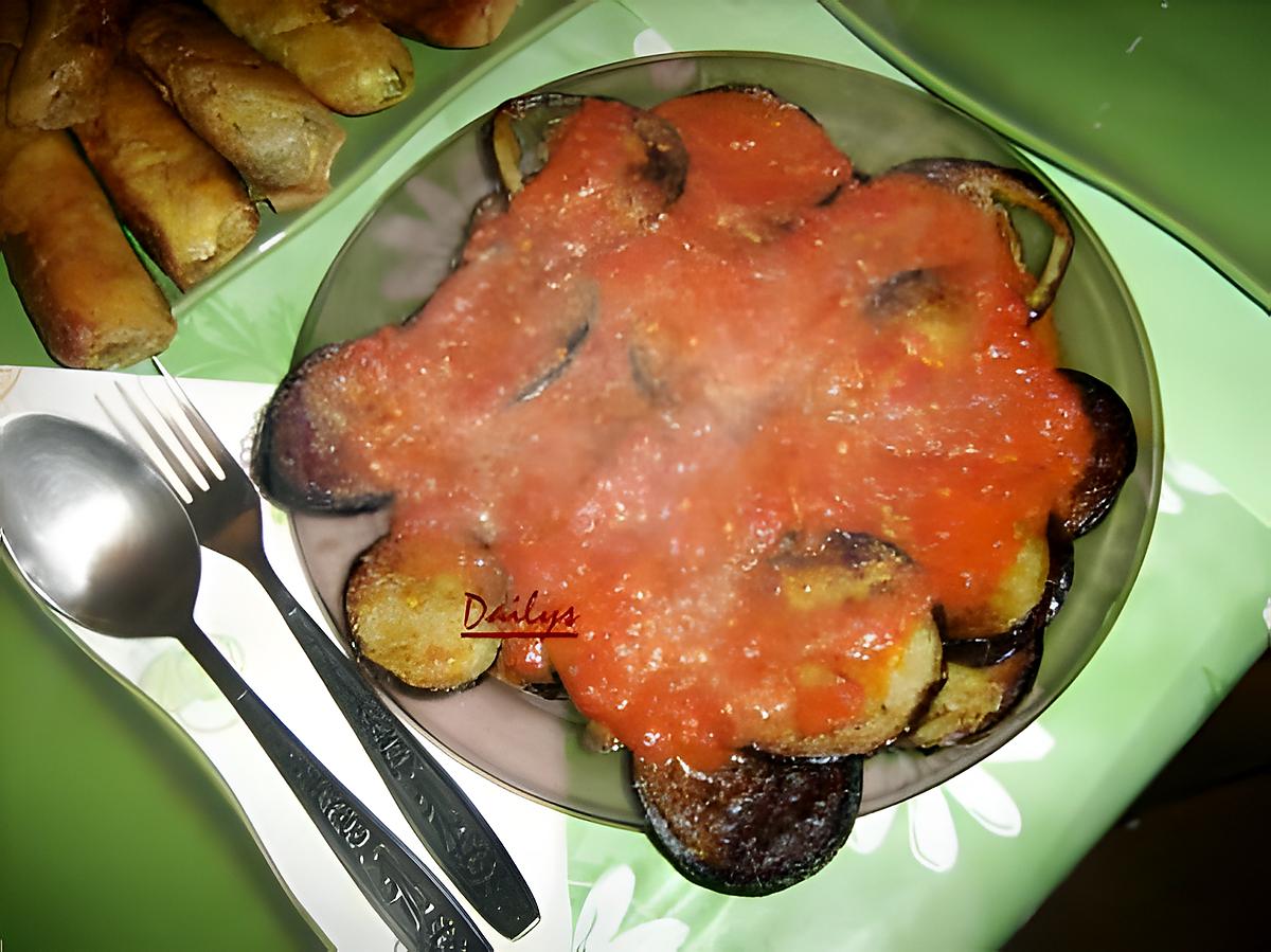 recette Aubergine En Sauce