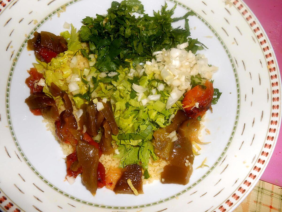 recette UN PETIT TABOULE