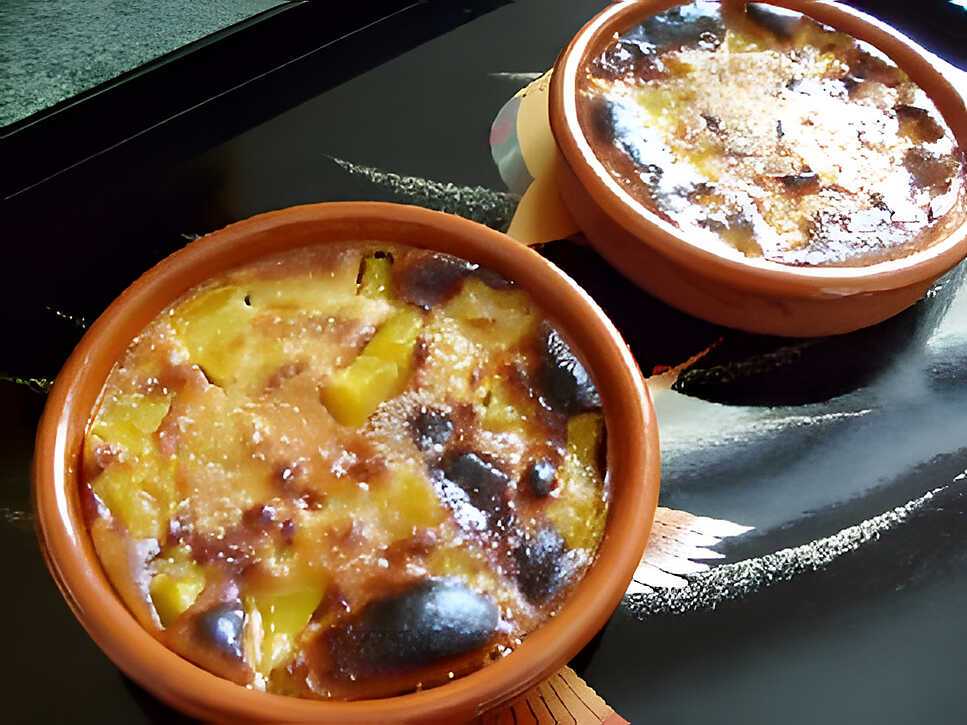 recette Petits flans Coco-Mangue