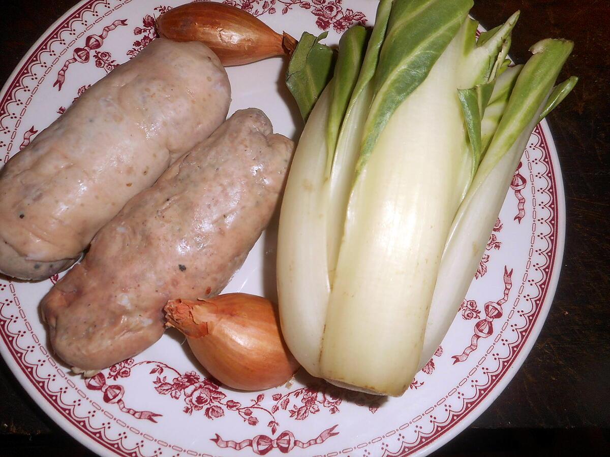 recette Andouillette aux blettes