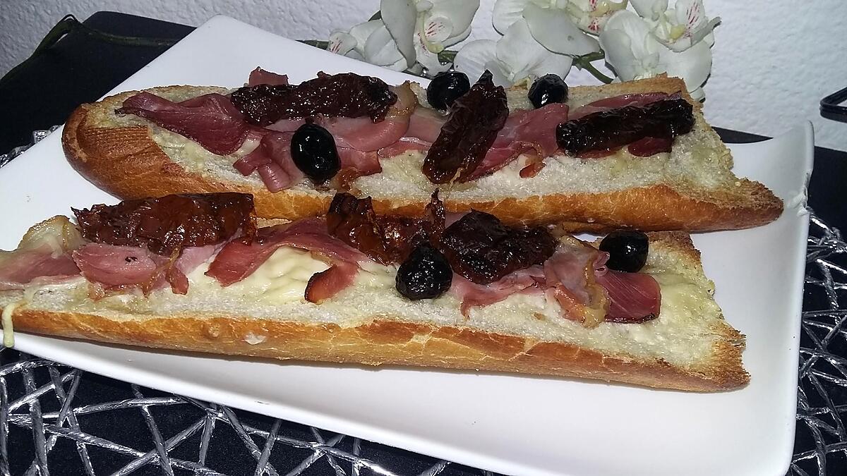 recette Tartines italienne