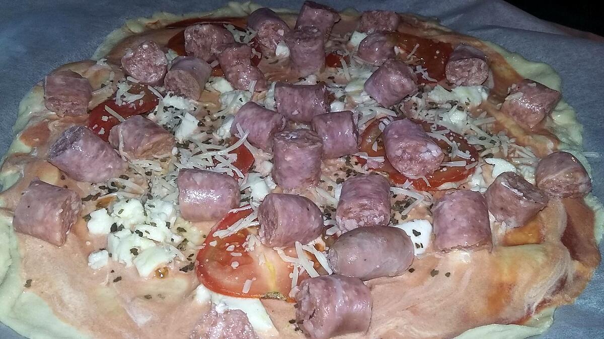 recette Pizza chipolata