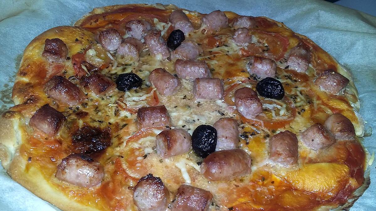 recette Pizza chipolata