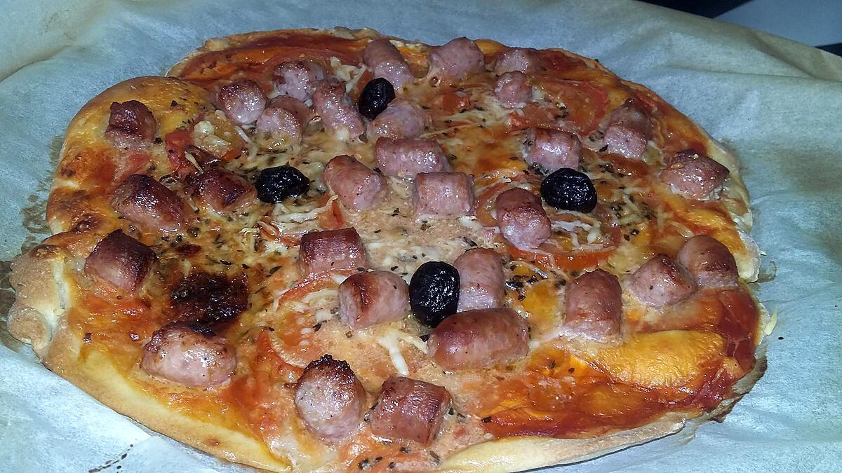 recette Pizza chipolata