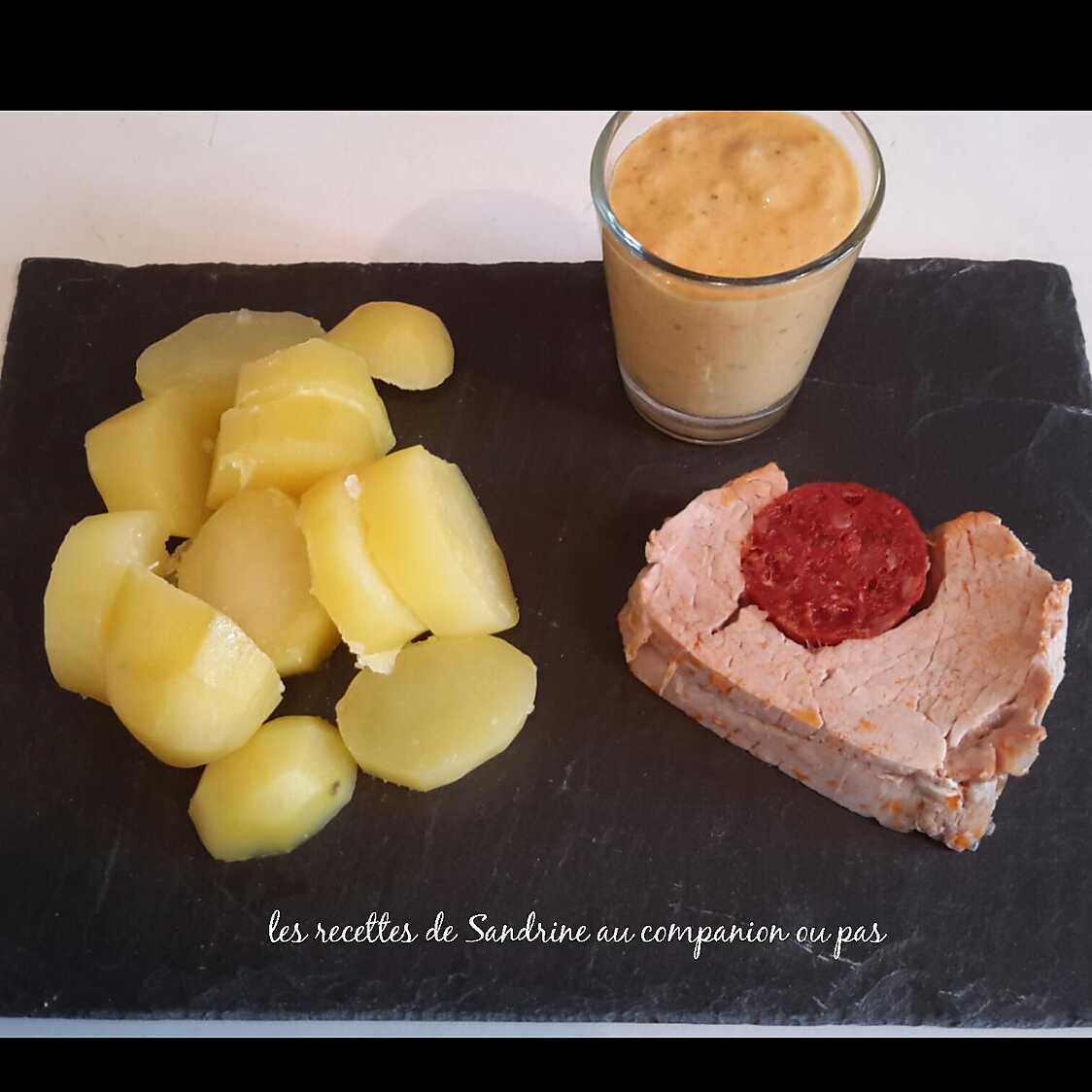 Recette de Filet mignon au chorizo et sa sauce chorizo boursin (au