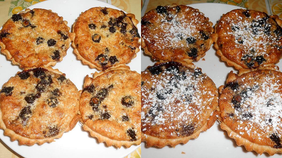 recette TARTELETTES AUX MURES SAUVAGES