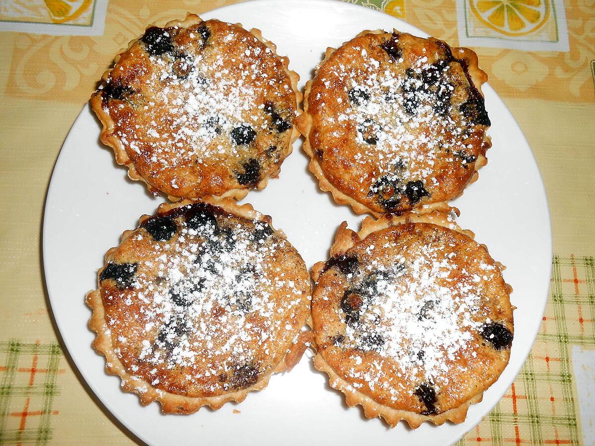 recette TARTELETTES AUX MURES SAUVAGES