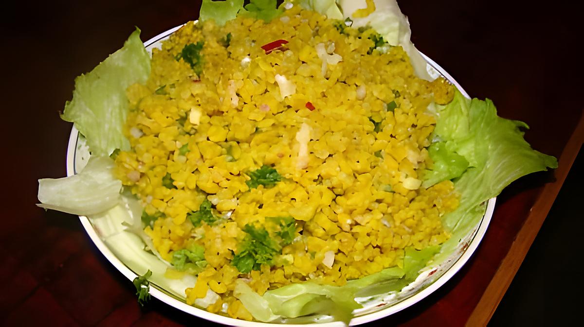 recette Salade de riz brun