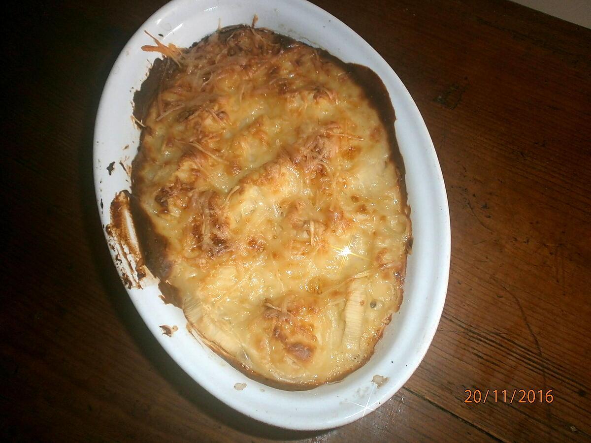 recette GRATIN DE COEURS DE PALMIER