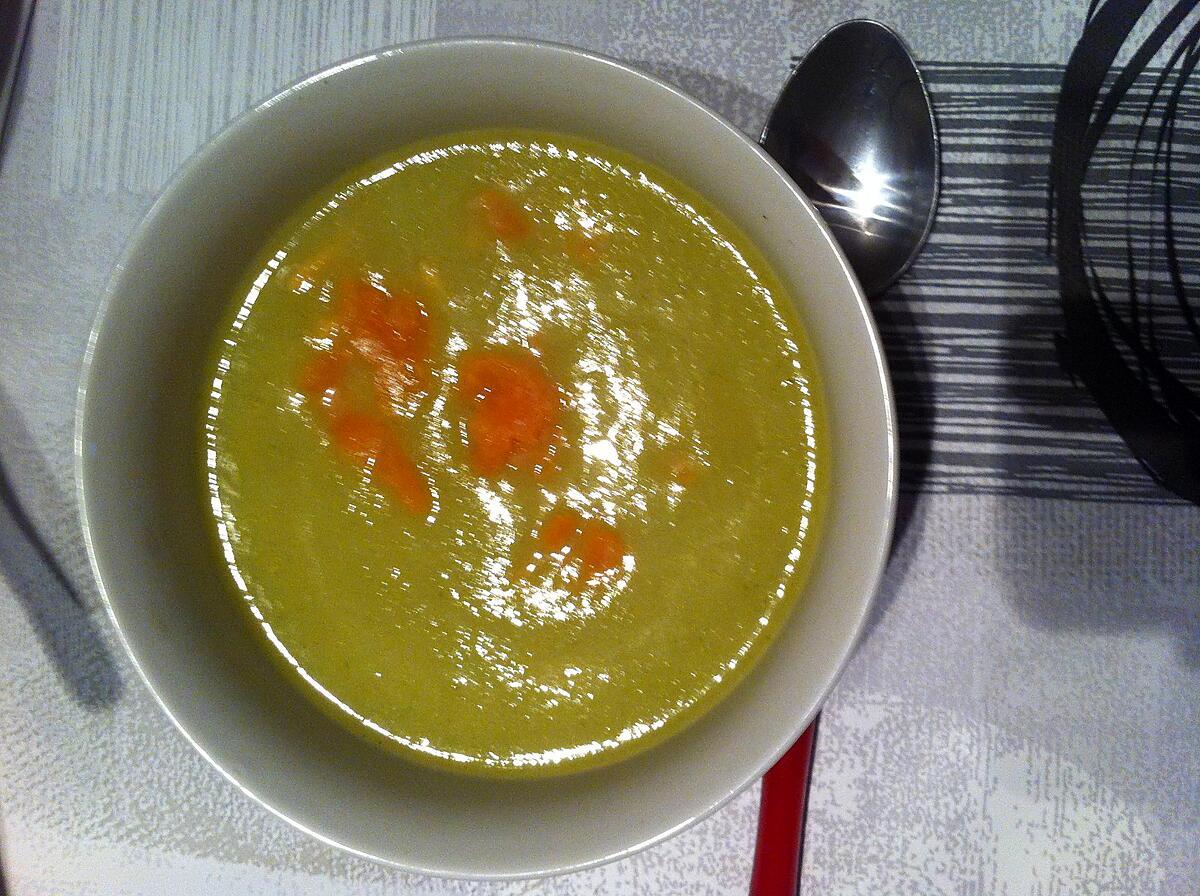 recette Soupe aux fânes et tiges de fenouil "thermomix"