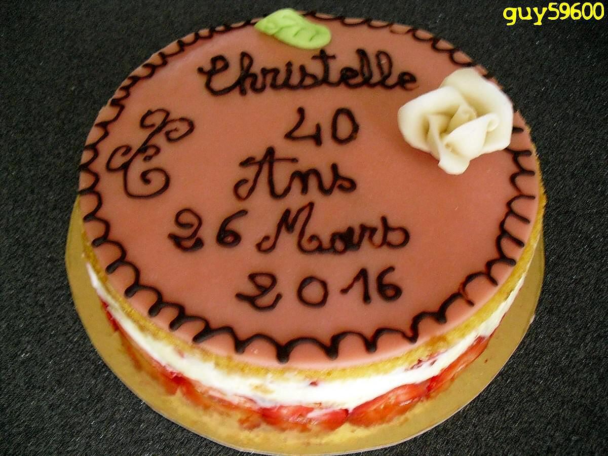 recette fraisier