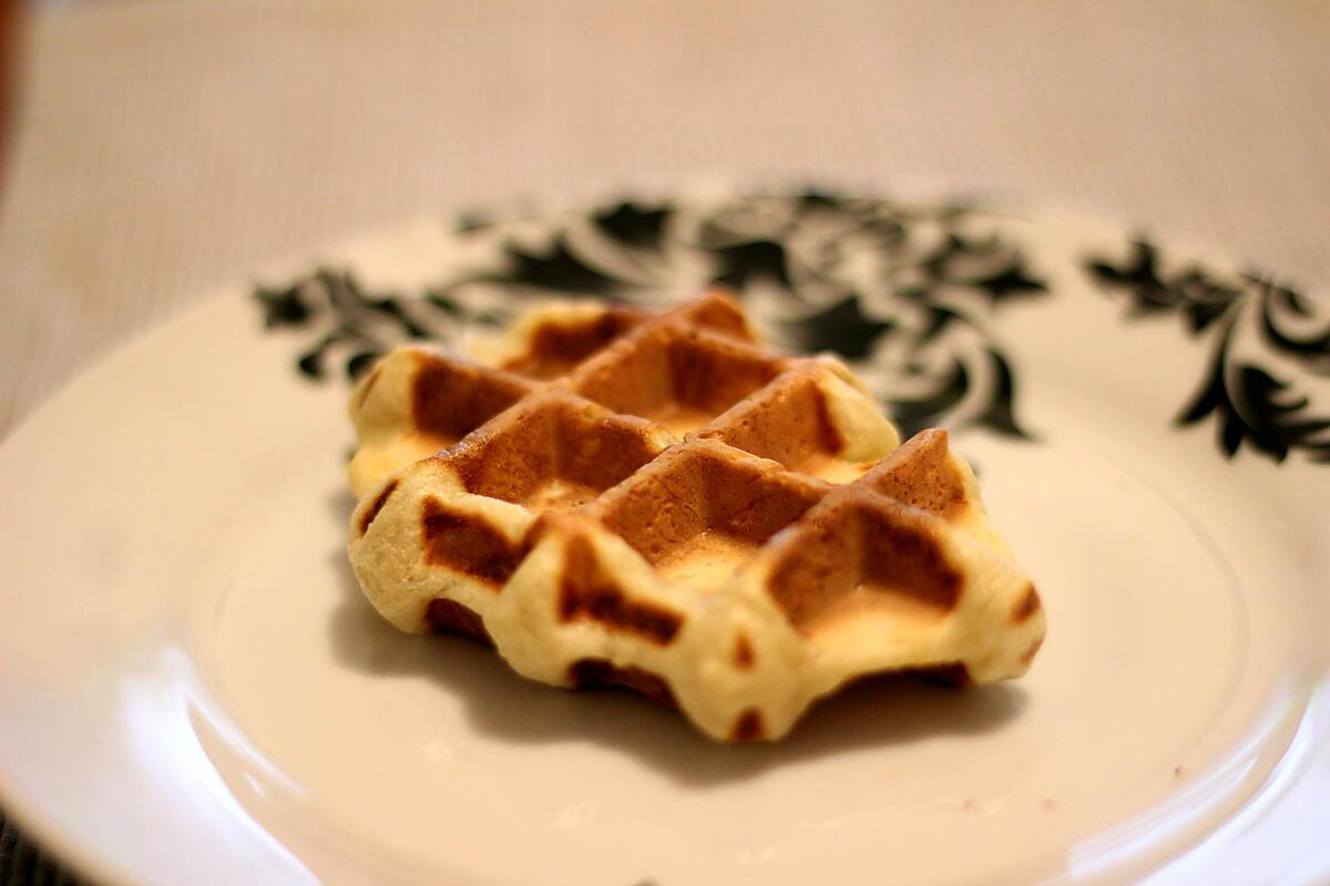 recette Gaufre de liège allégée